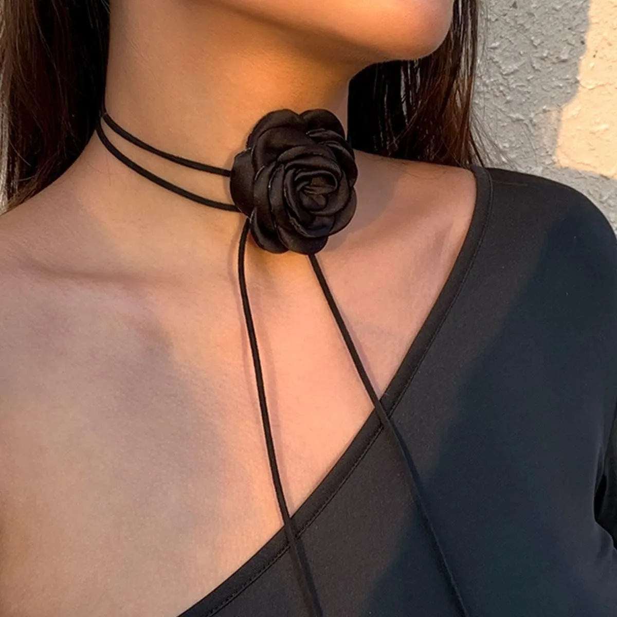 Black Choker Necklaces Set: Adjustable Black Velvet Chokers for Women Gothic Accessories