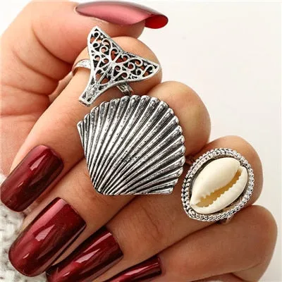 Boho Chic Tribal  Ring Sets