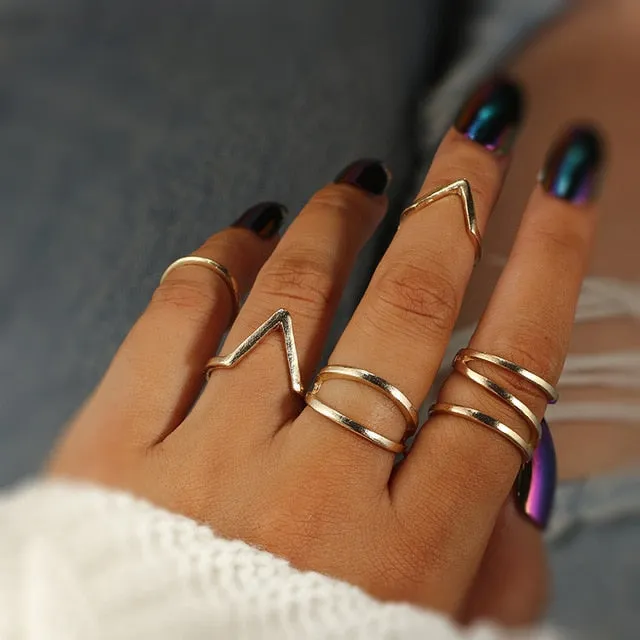 Boho Chic Tribal  Ring Sets