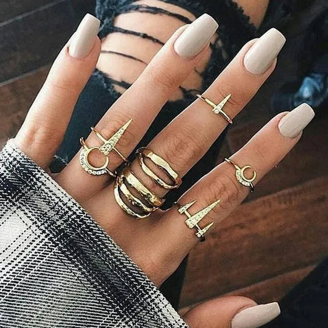 Boho Chic Tribal  Ring Sets
