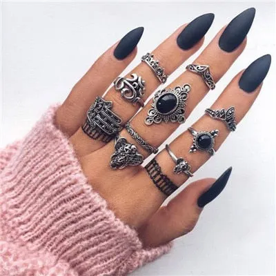 Boho Chic Tribal  Ring Sets