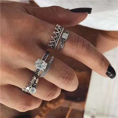 Boho Chic Tribal  Ring Sets