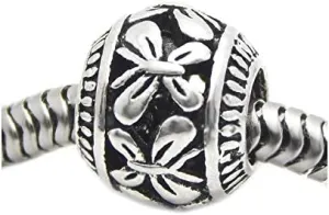Butterflies Spacer Charm Bead for Bracelets