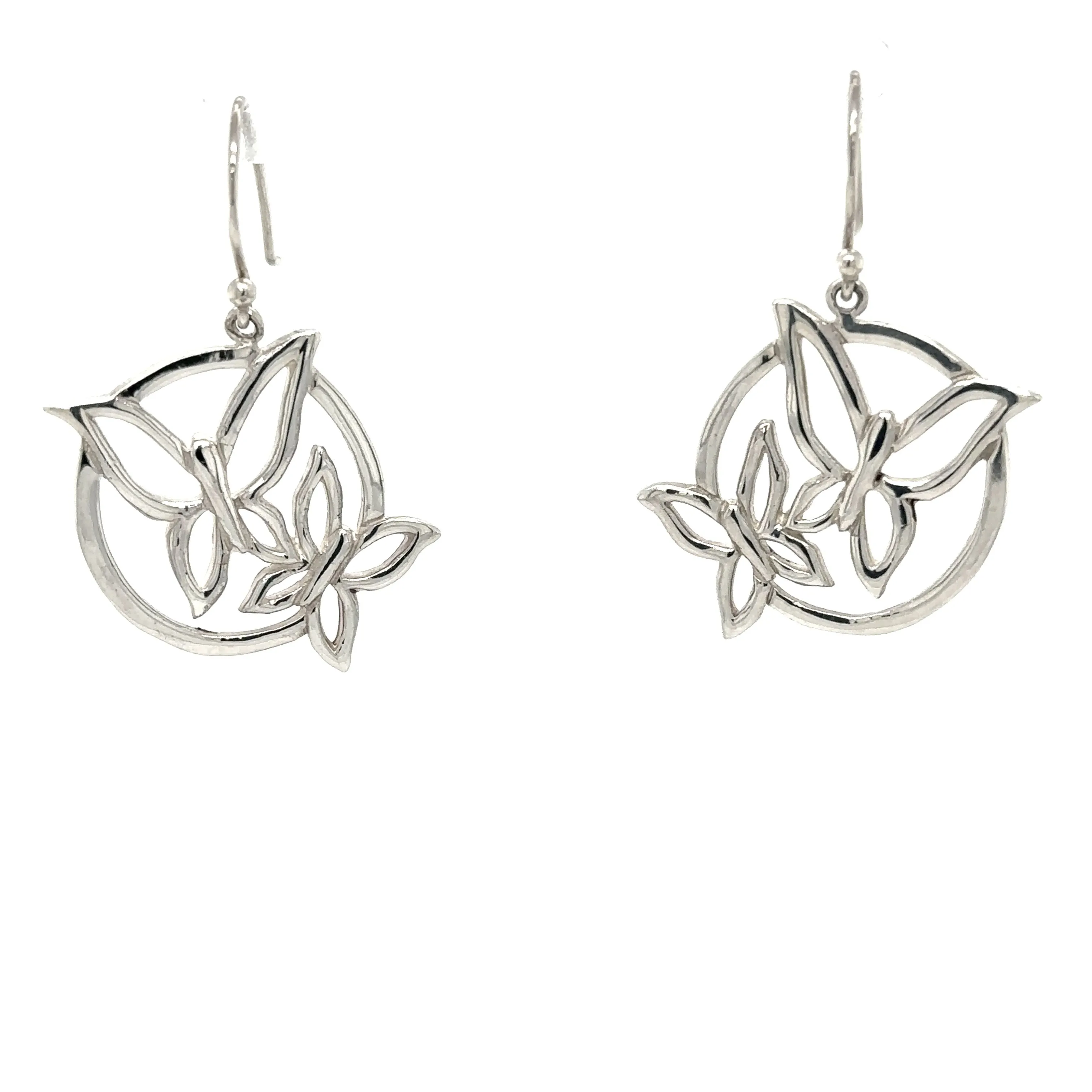 Butterfly Outline Earrings