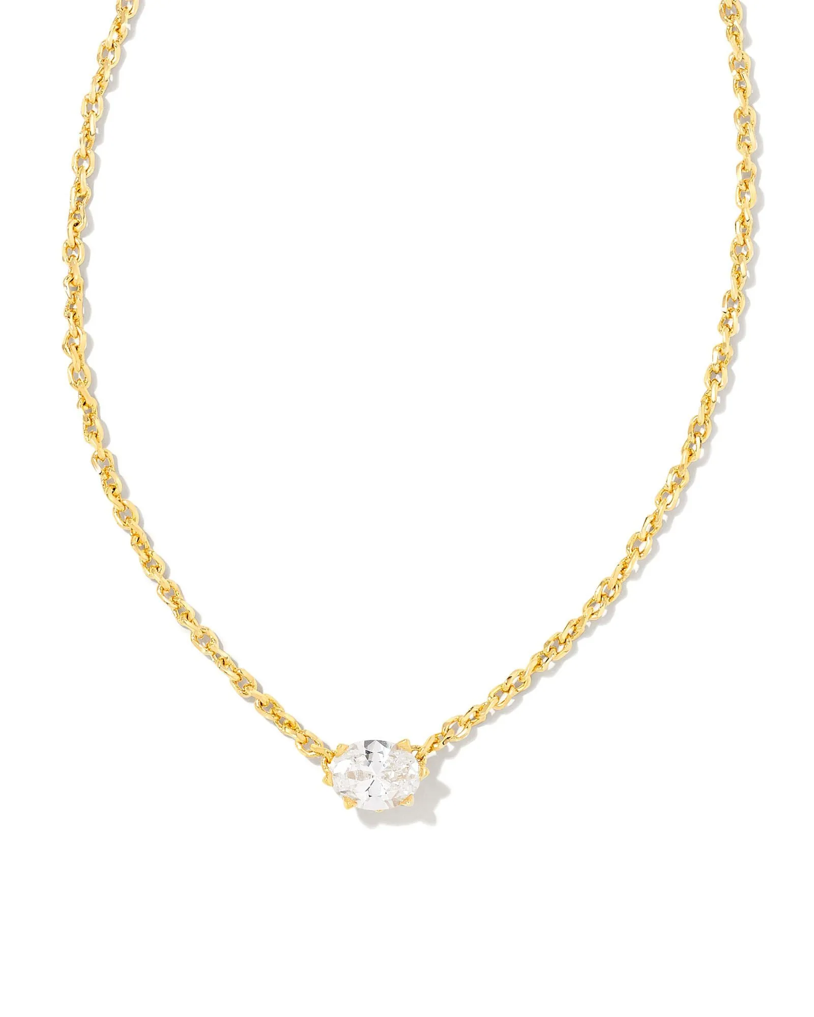 Cailin Crystal Pendant Birthstone Necklace