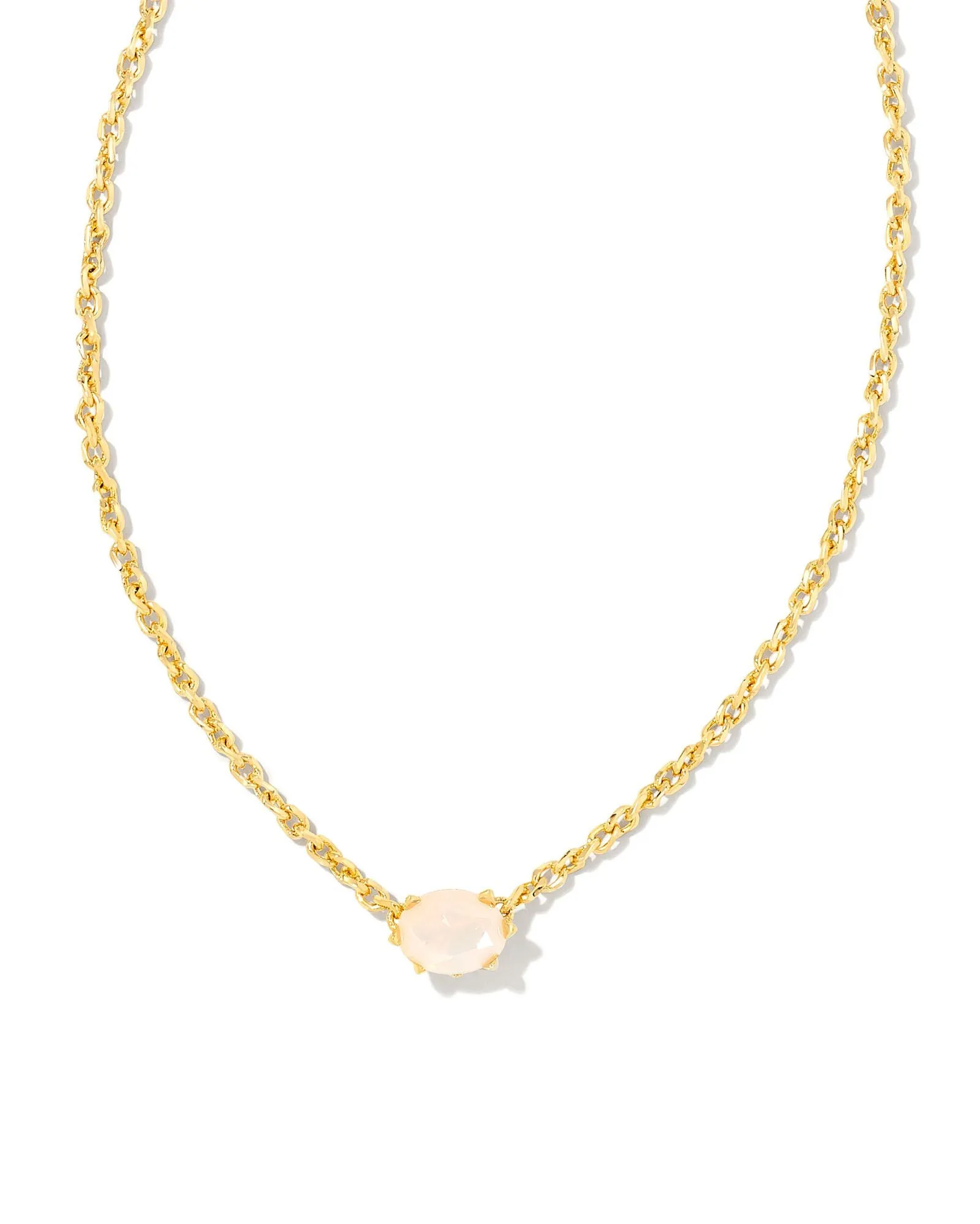 Cailin Crystal Pendant Birthstone Necklace