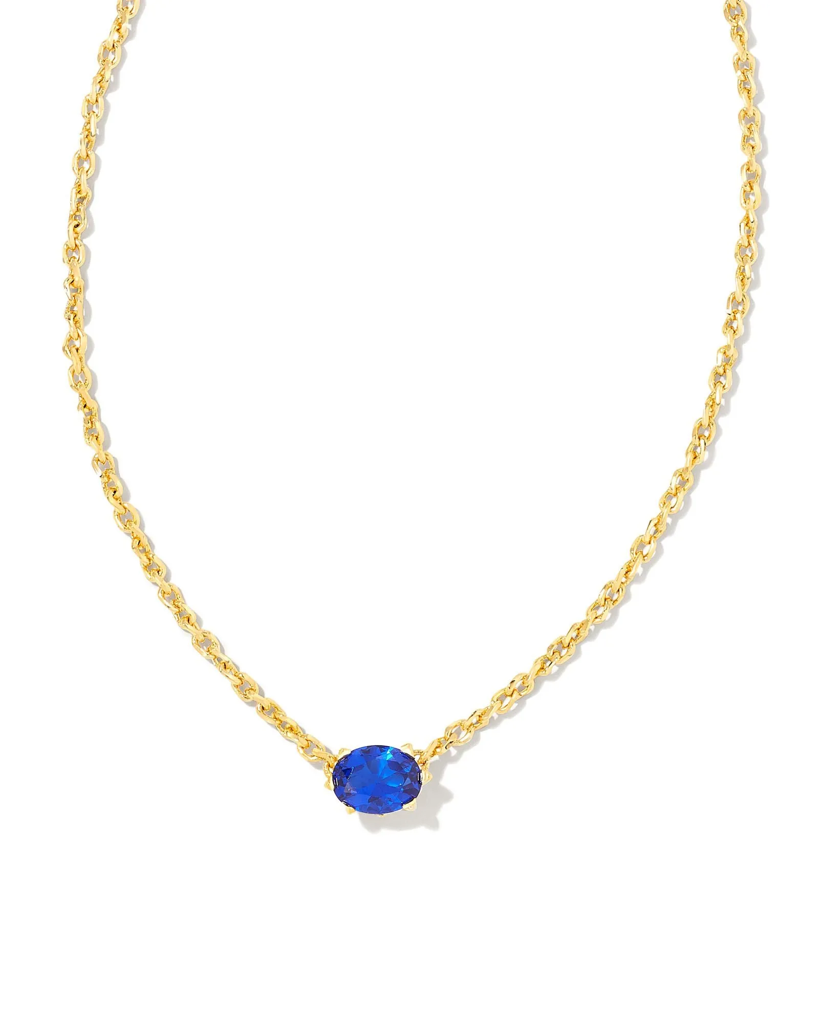 Cailin Crystal Pendant Birthstone Necklace