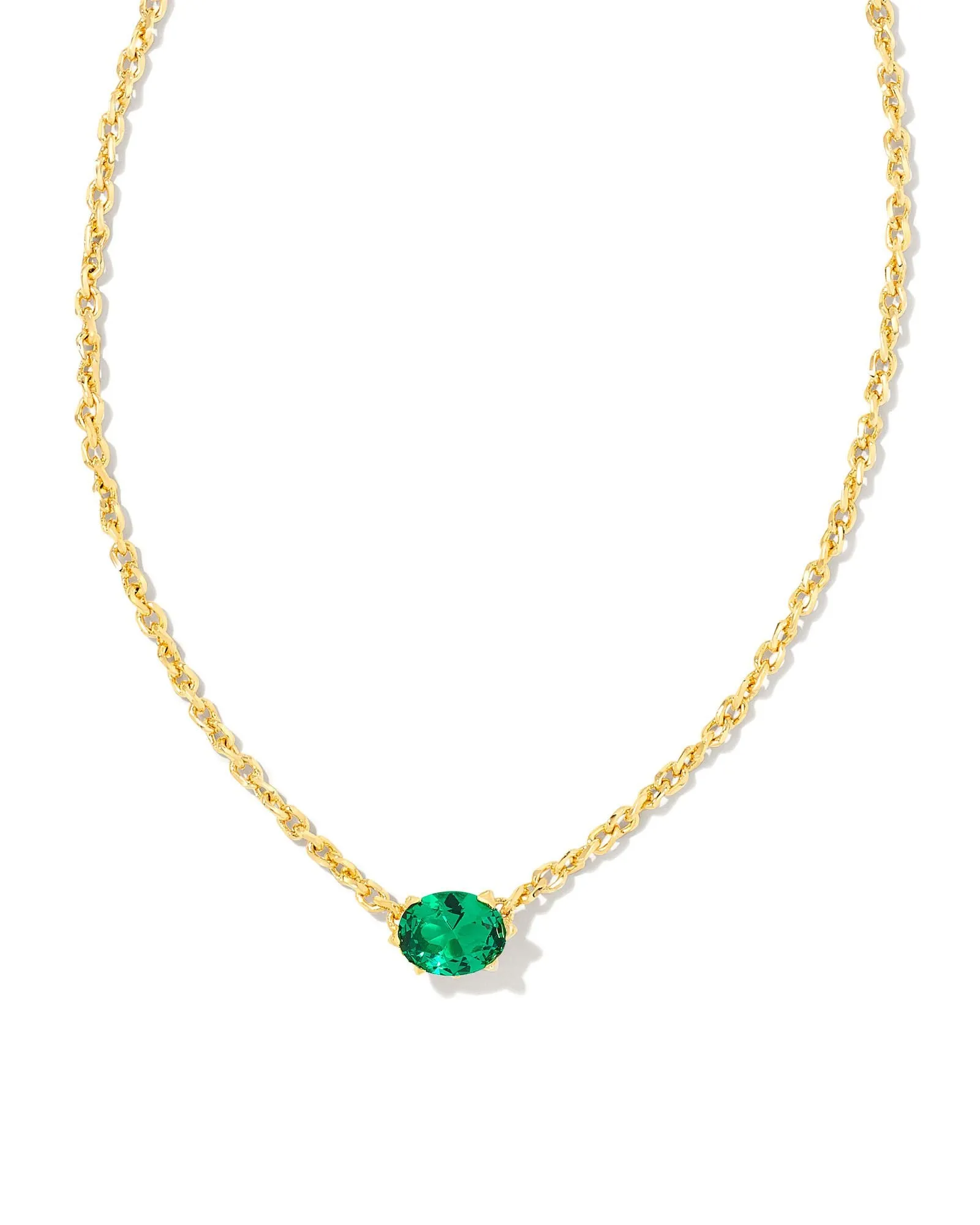 Cailin Crystal Pendant Birthstone Necklace