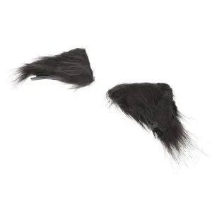 CANIGHT Cat Ears Clip on 2 Hair Clips Orange Cat Ears Perfect for Costume Party Photo
