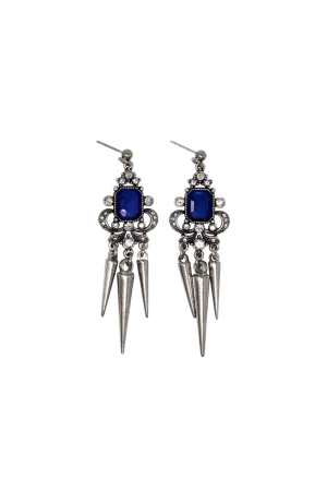 CHANDELIER SPIKE EARRINGS