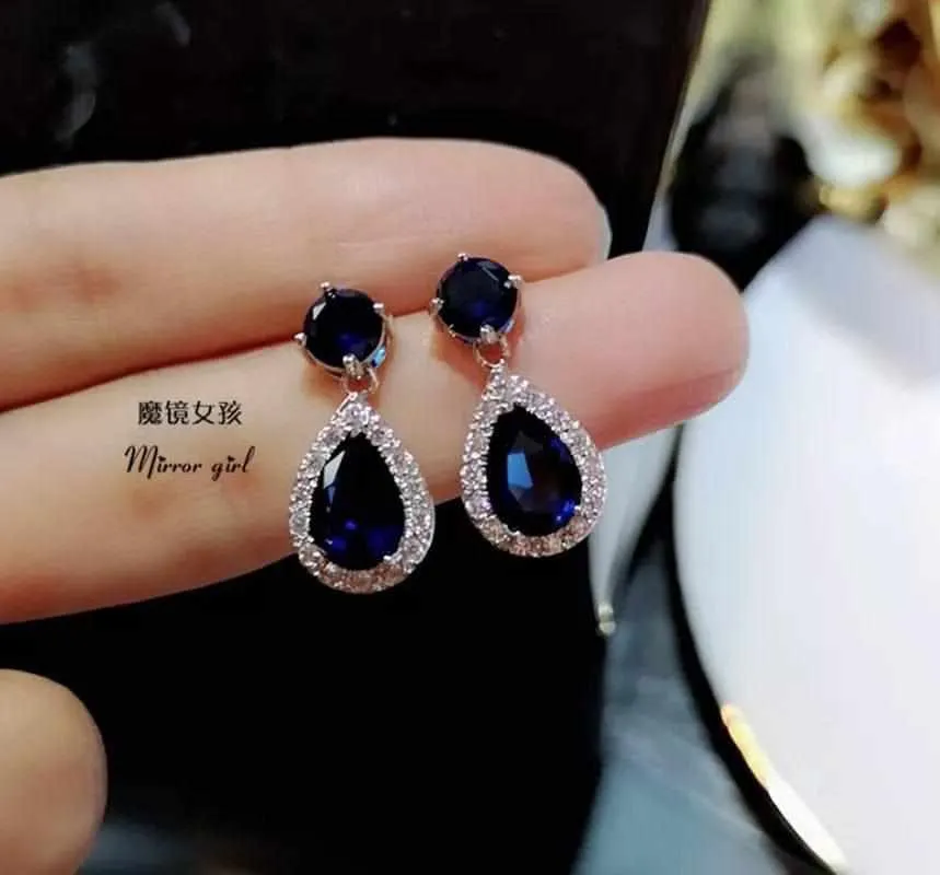 Charming Zircon Stud Earrings For Ladies