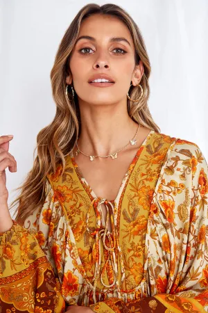 Chrysalis Necklace Gold
