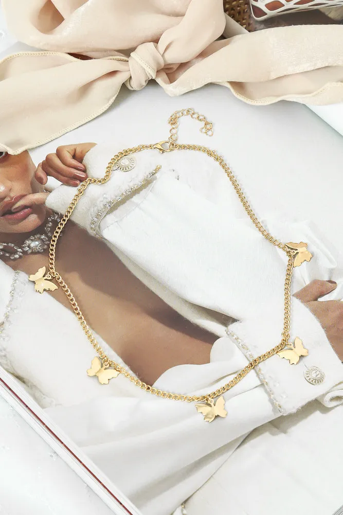 Chrysalis Necklace Gold