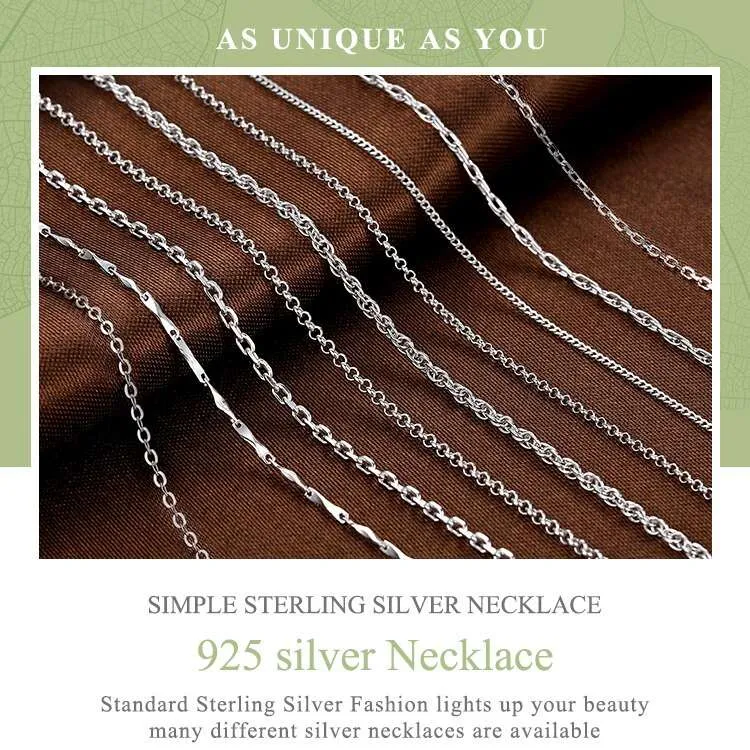 Classic Basic Chain 100% 925 Sterling Silver