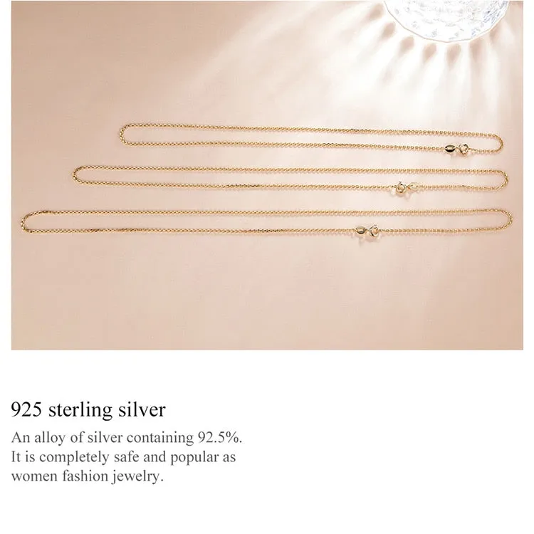 Classic Basic Chain 100% 925 Sterling Silver
