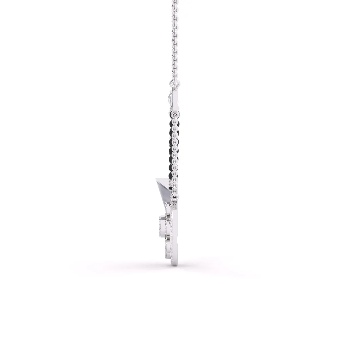 Classic Glimmering Round Diamond Mangalsutra