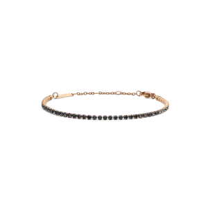 Classic Tennis Bracelet Nightfall Rose Gold