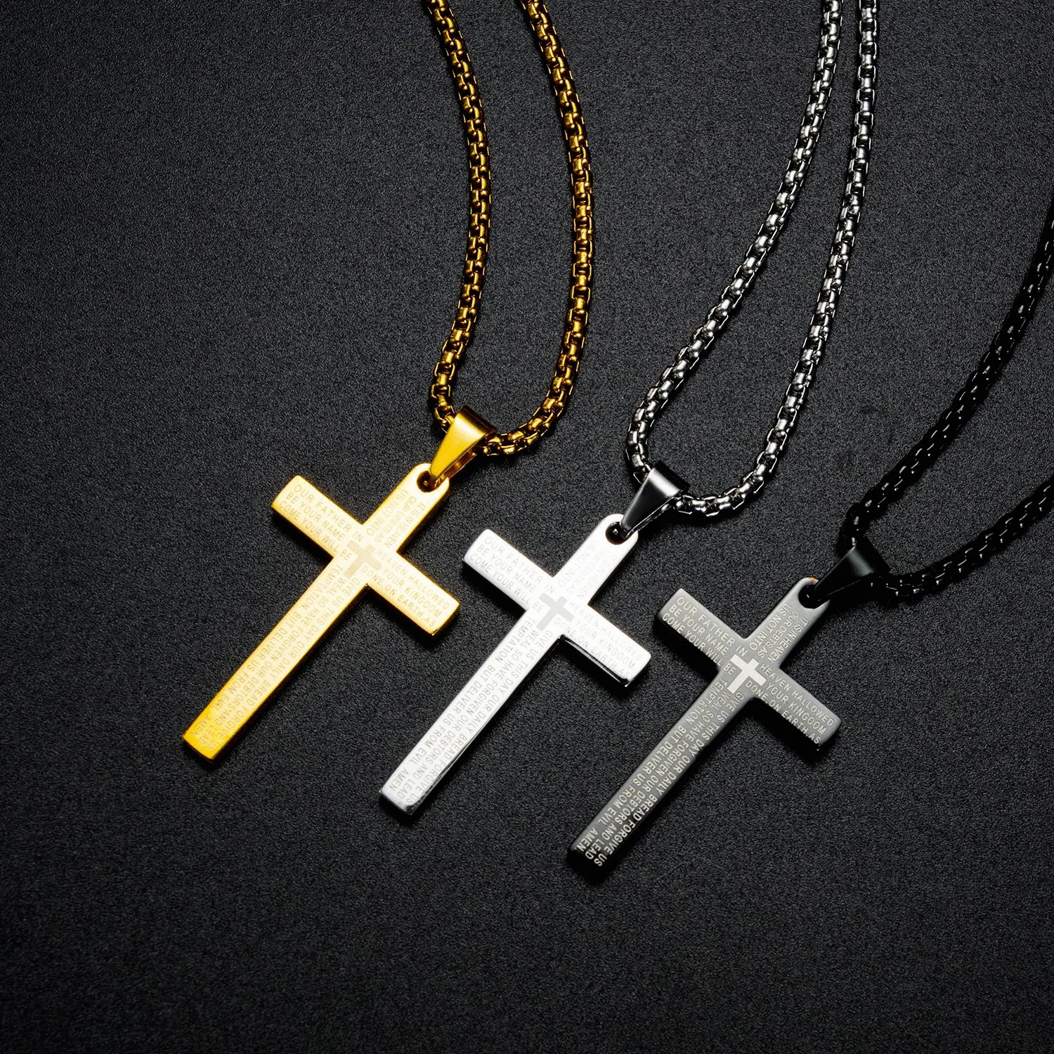 Classic vintage cross pendant