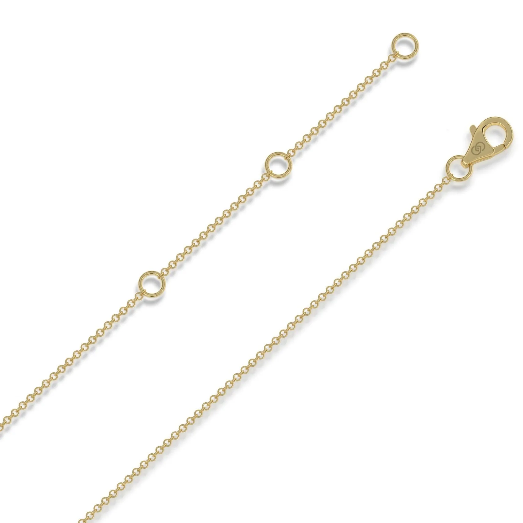 Classica VVS1 Oval Cut Moissanite Solitaire Necklace