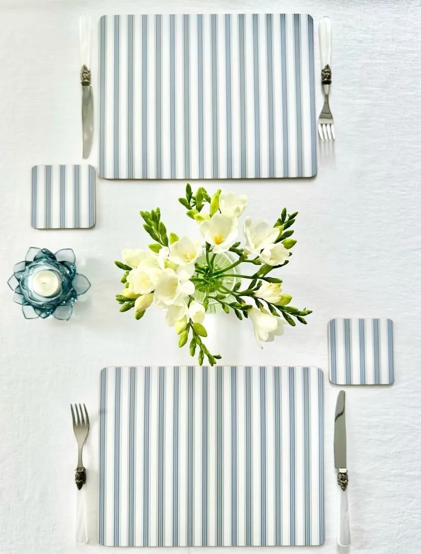 Coastal Stripes Coasters (Set of 4)