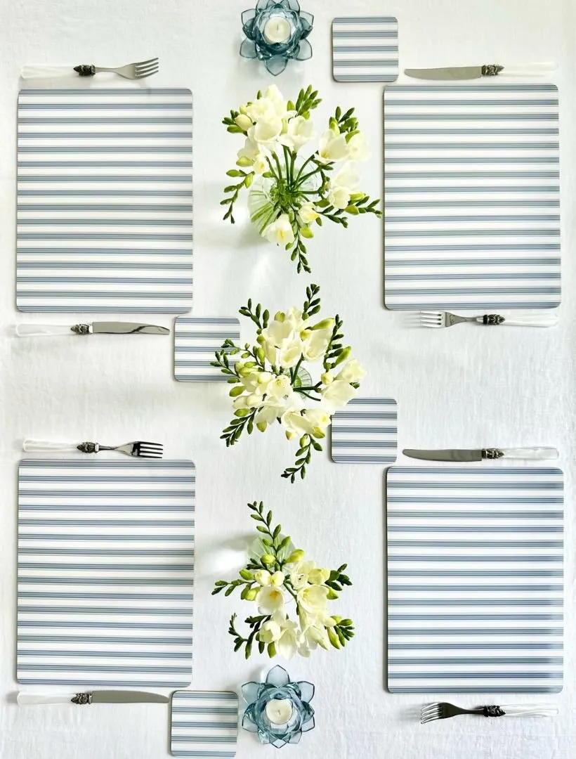 Coastal Stripes Coasters (Set of 4)