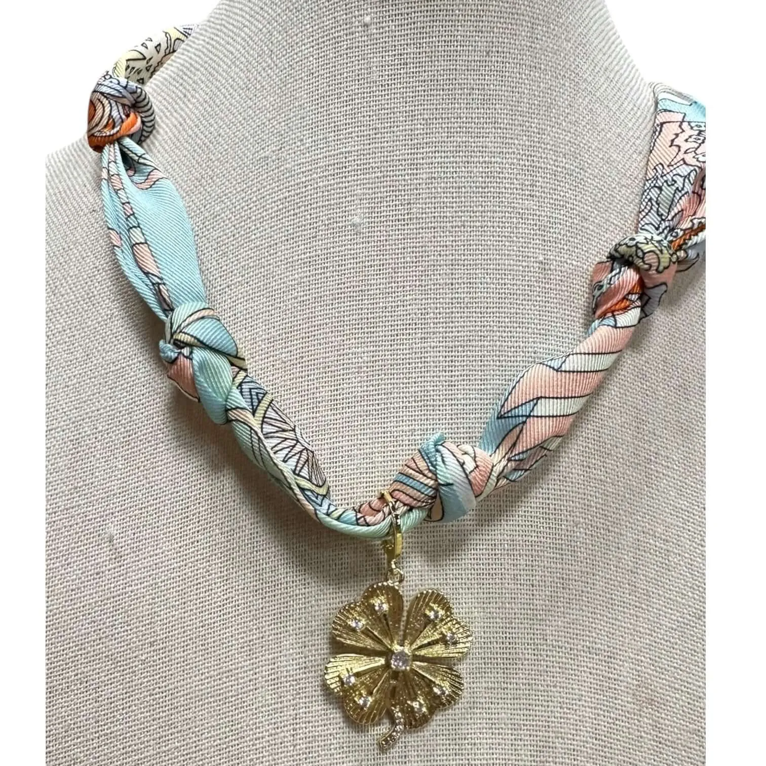Costa Scarf Necklace