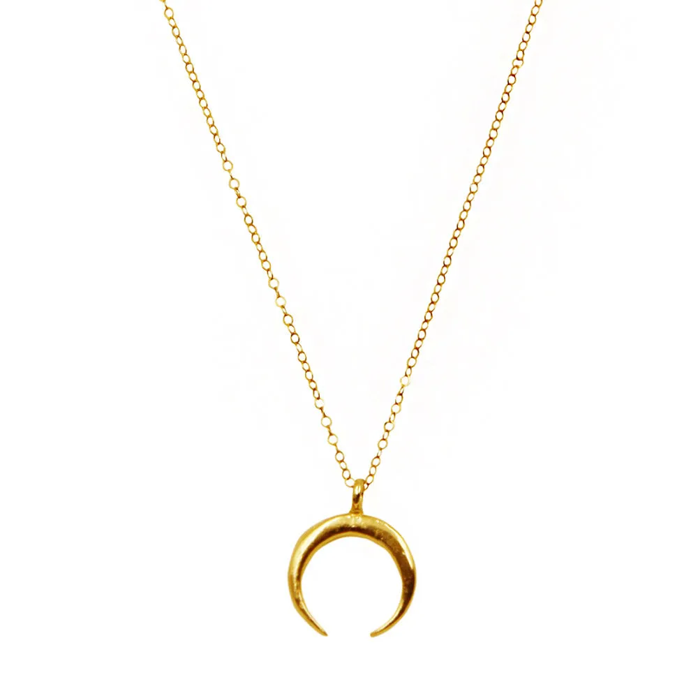 Crescent Horn Necklace