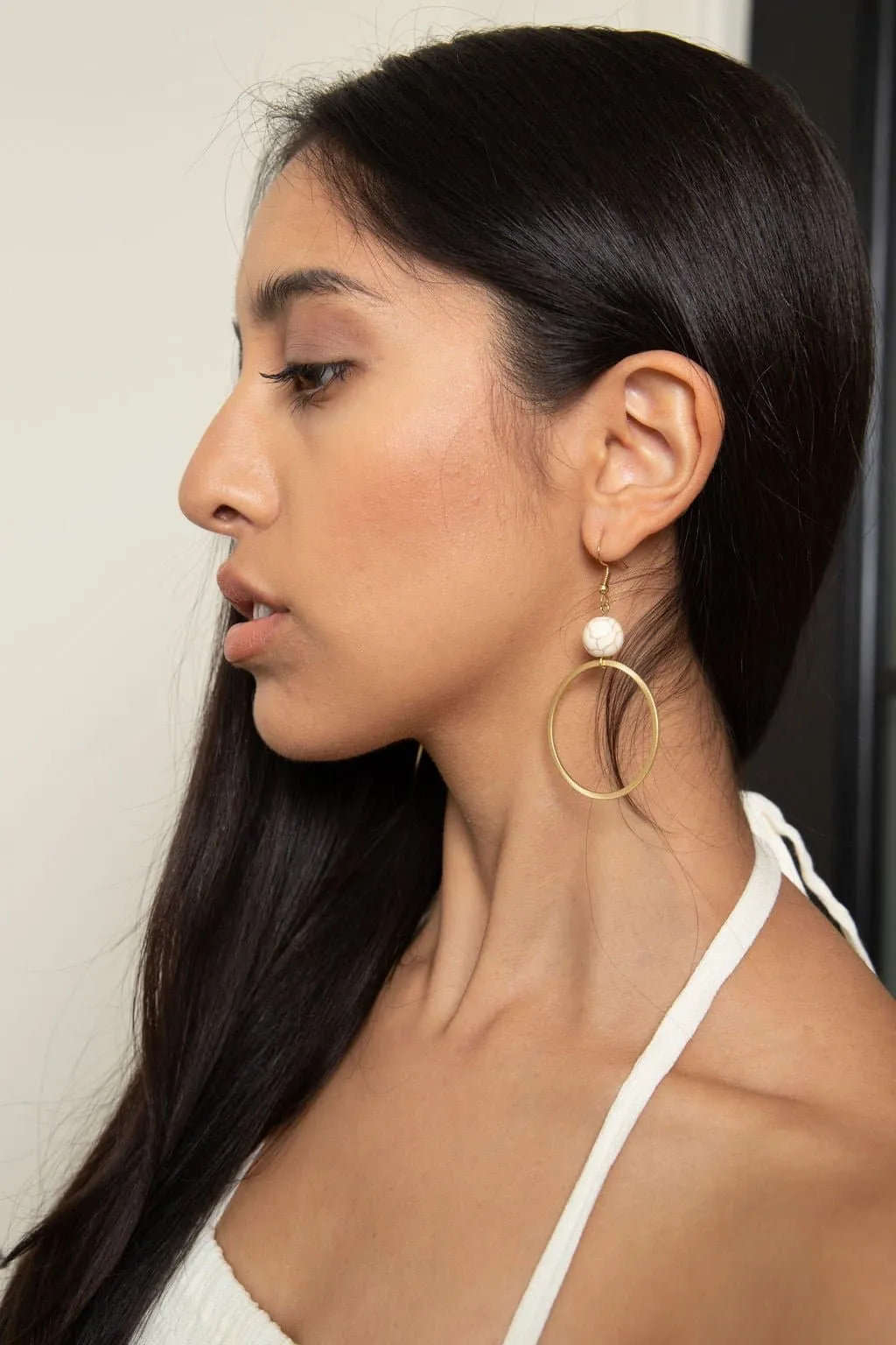 Dangle And Drop Simple Statement Earring