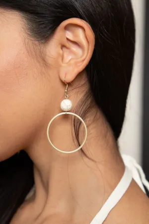 Dangle And Drop Simple Statement Earring