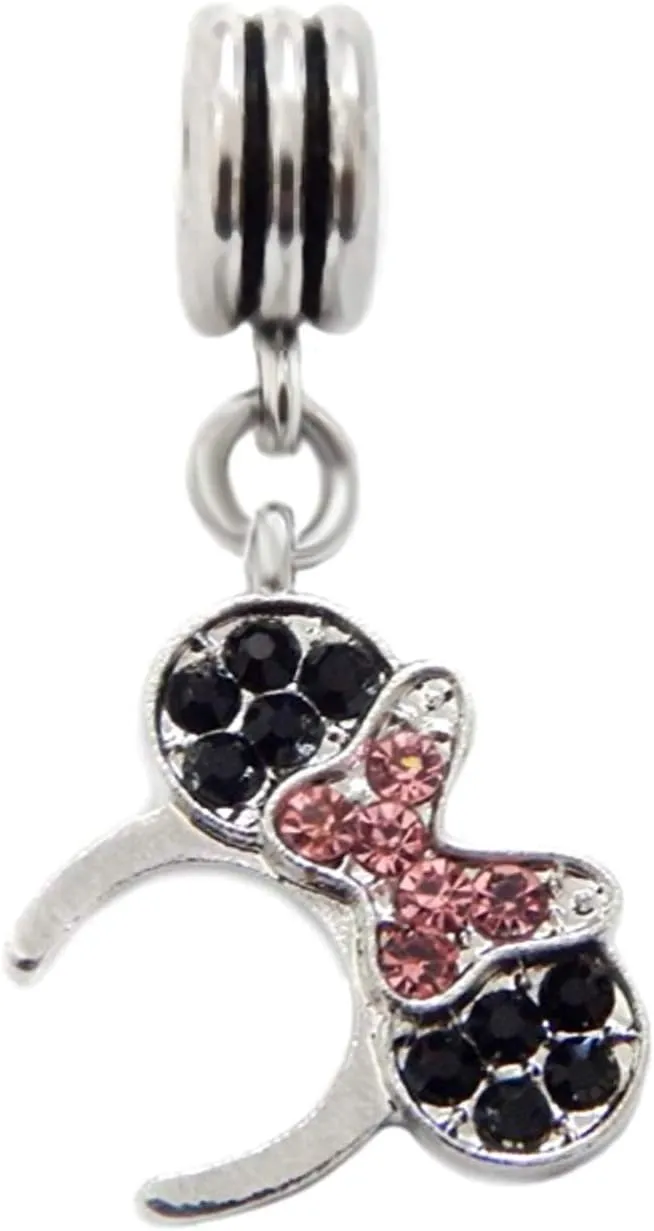 Dangle Mouse Headband Charm for Bracelets