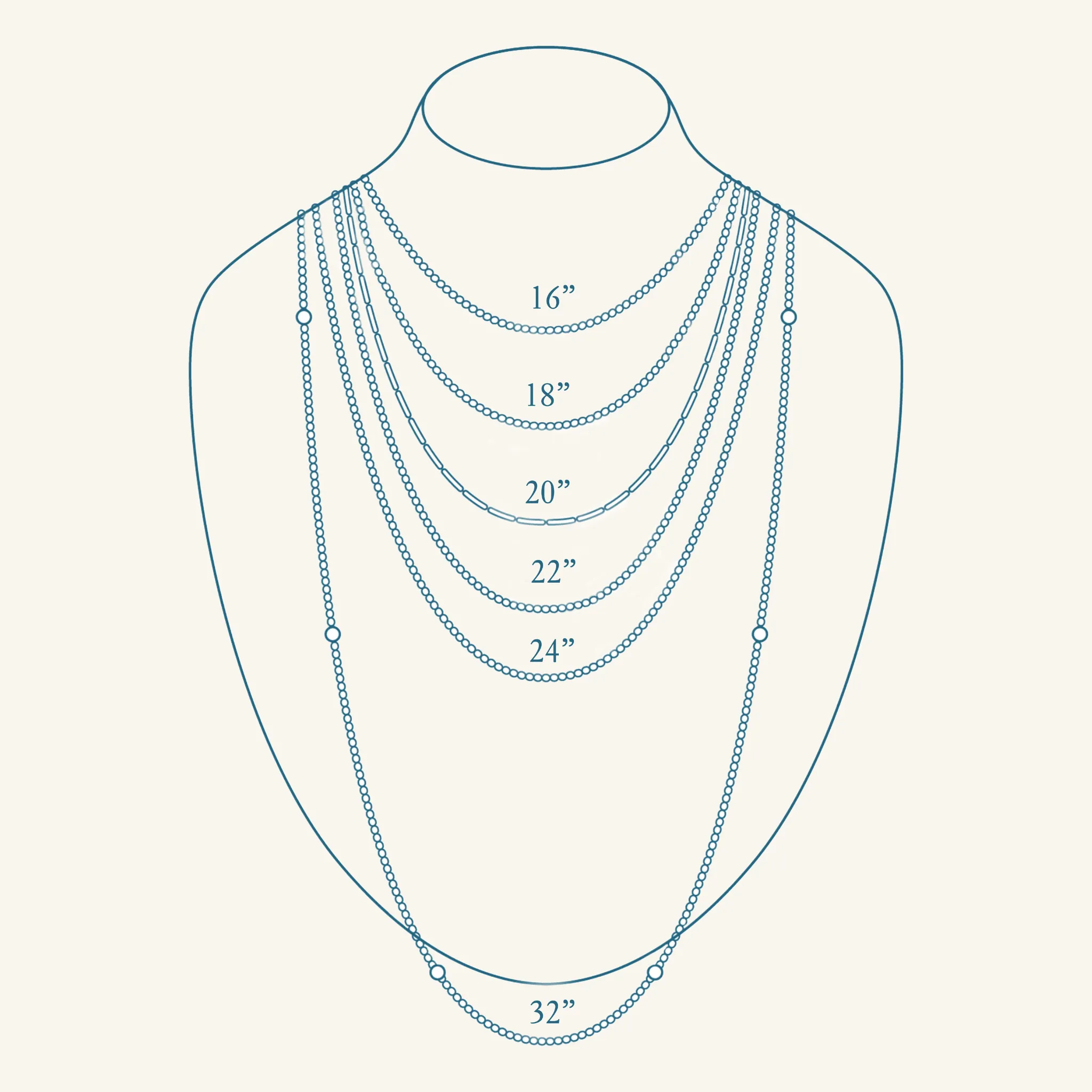 Date Palm Token Necklace
