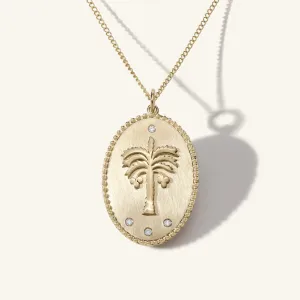 Date Palm Token Necklace