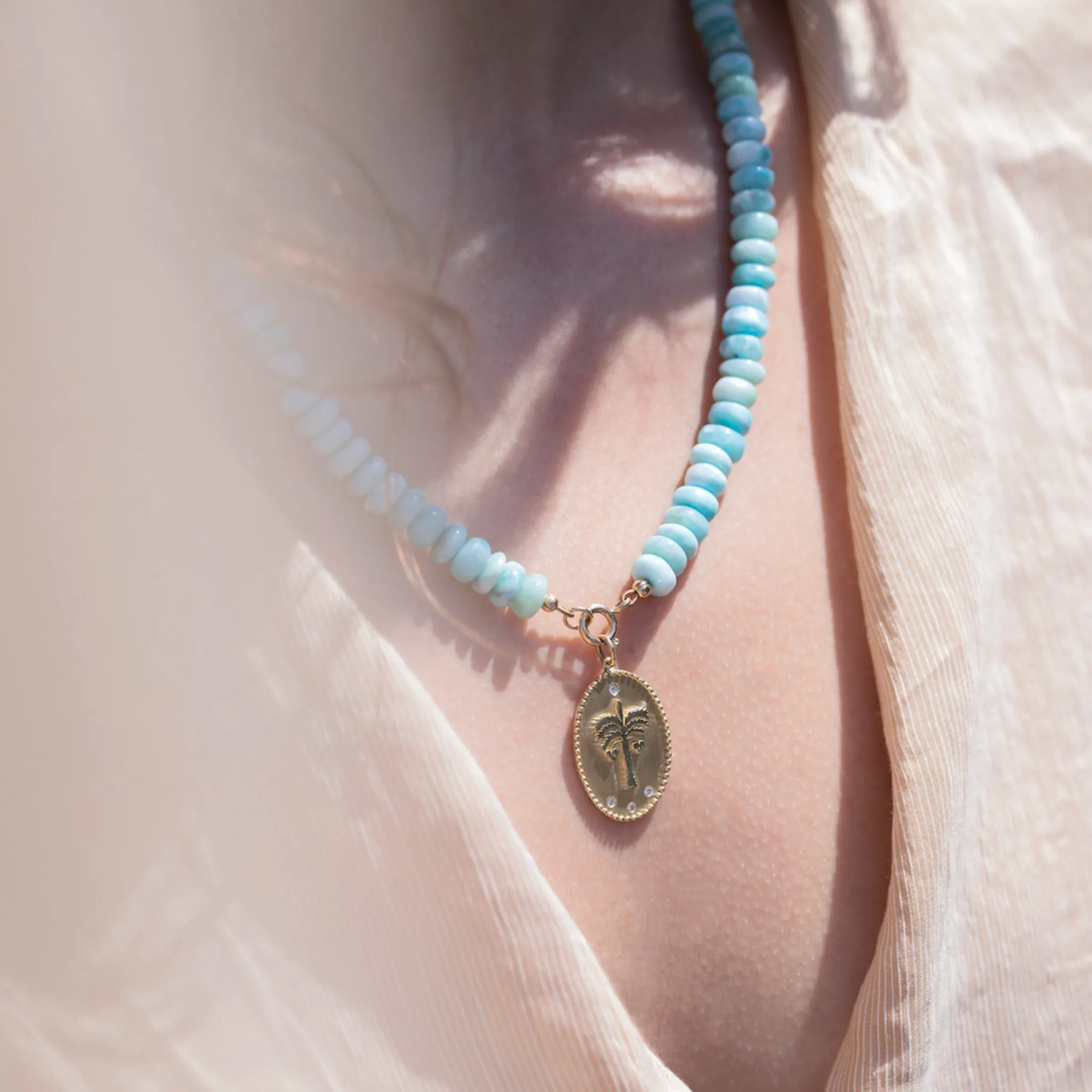 Date Palm Token Necklace