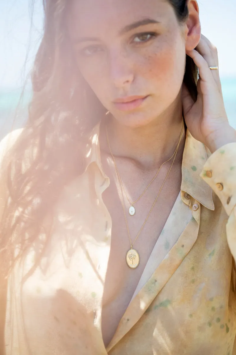 Date Palm Token Necklace