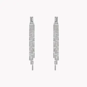 Diamond Cascade Earrings