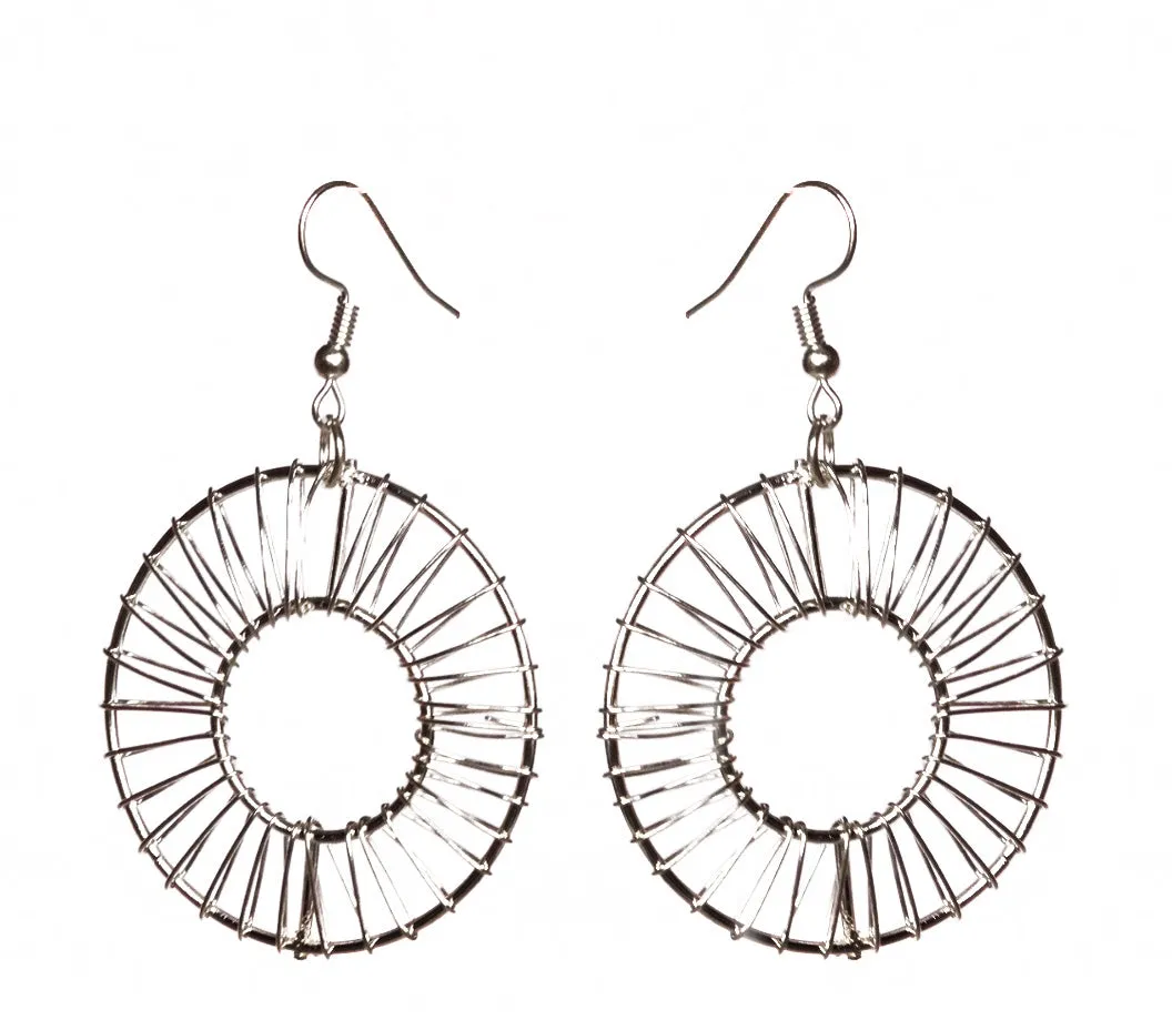Donut Wire Earrings - Single