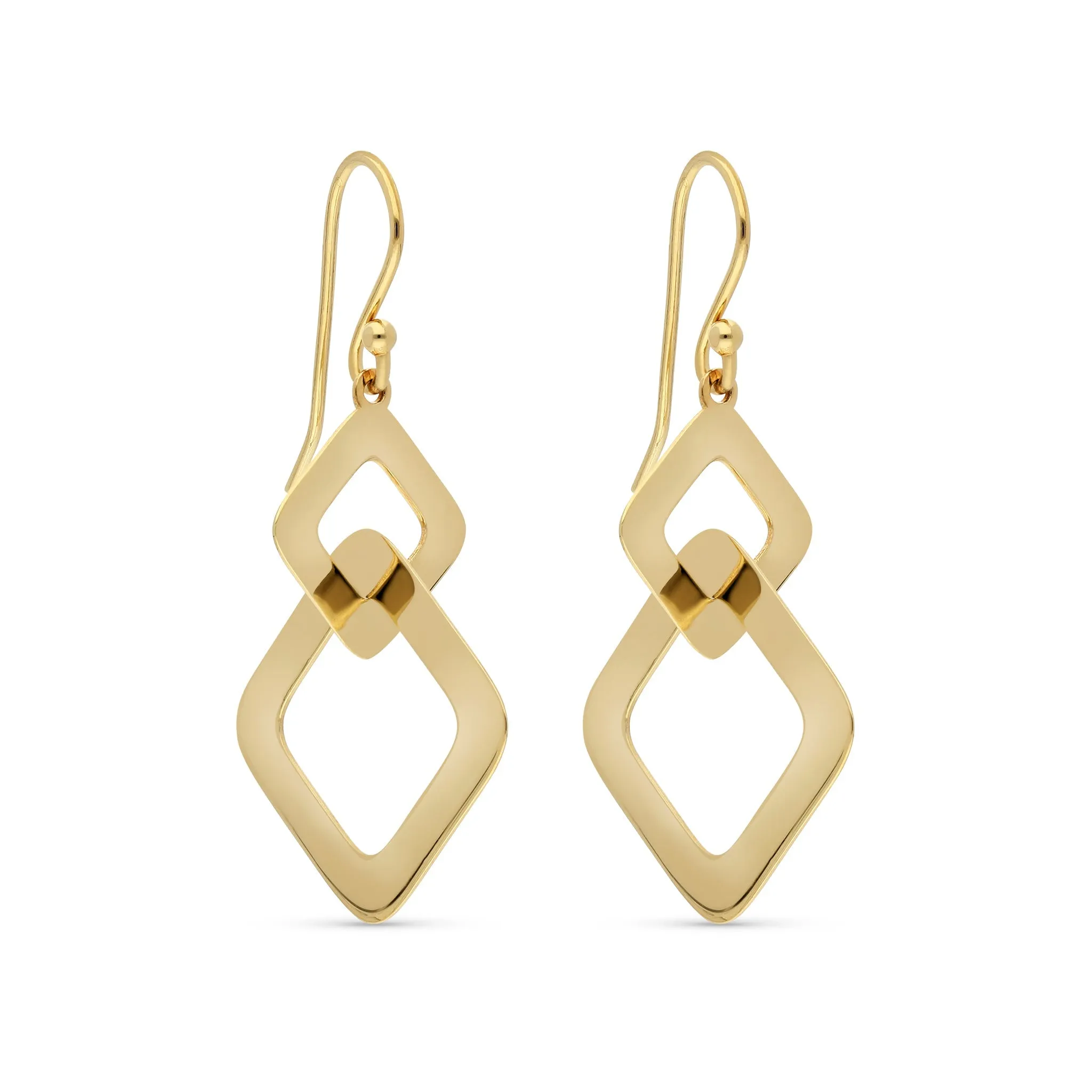 Double Polished Square Links Fishhook