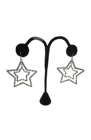 Double Star Earrings