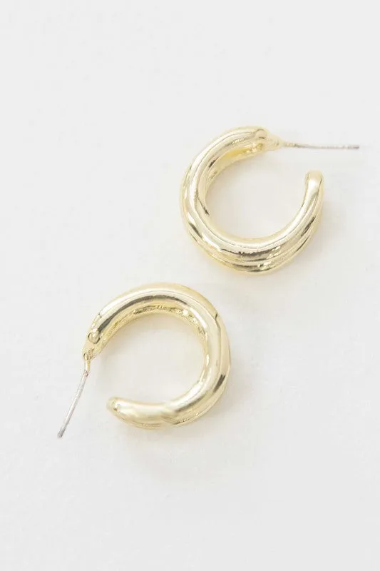 Dublin Double Hoop Earrings