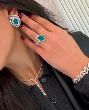 Eden Emerald Earrings