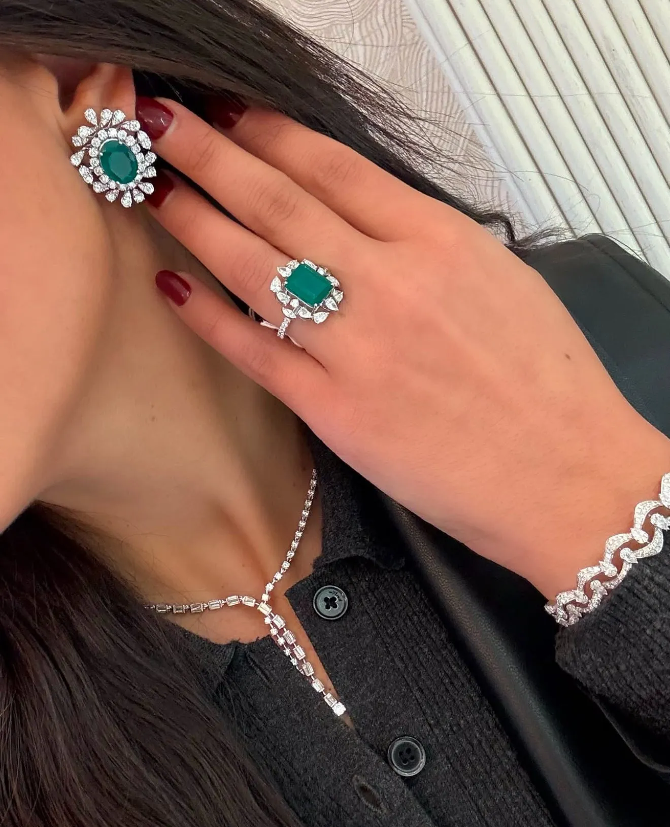 Eden Emerald Earrings