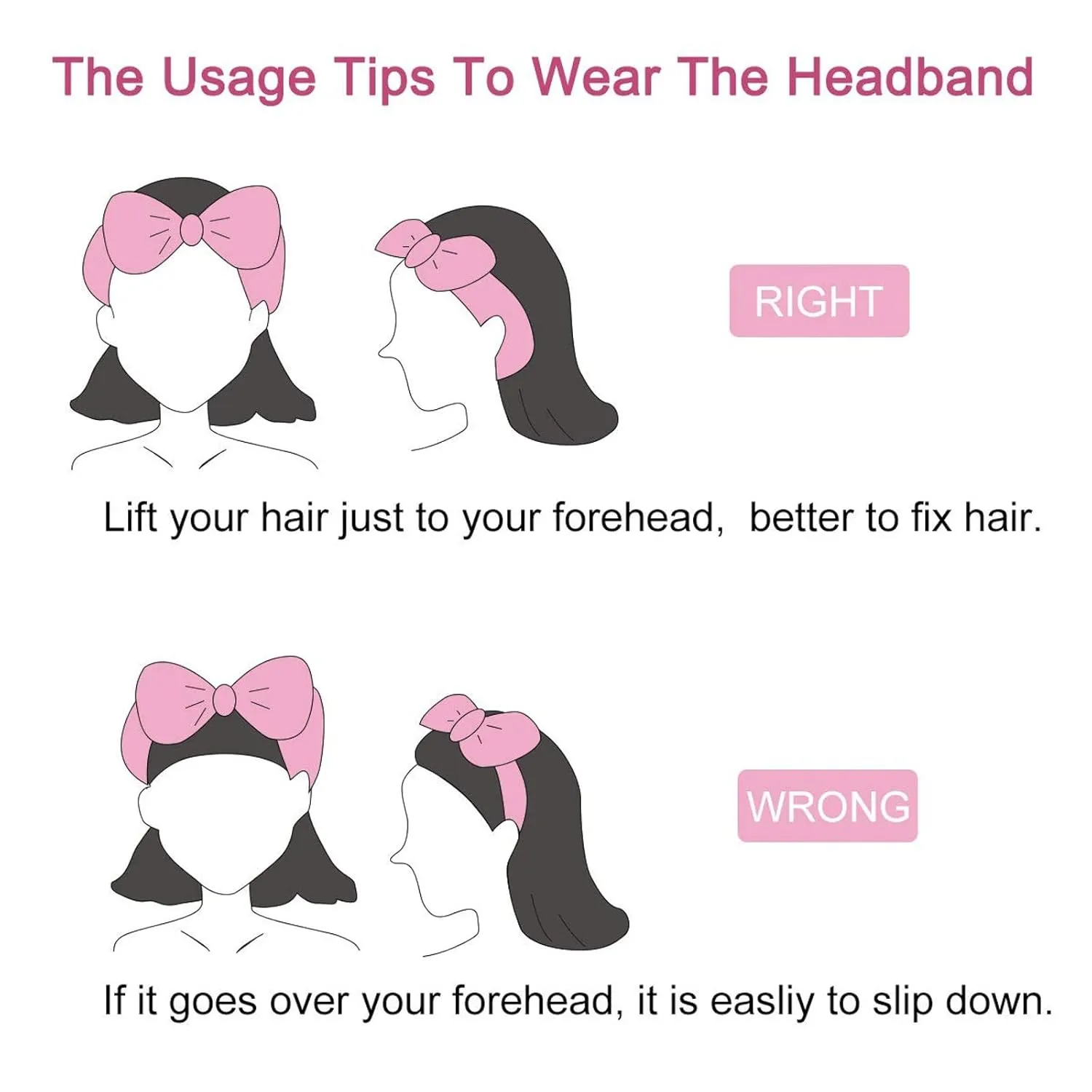 Elastic Hair Band Women Bowknot Bow Makeup Headbands Soft Coral Fleece Hair Band for Washing Face
