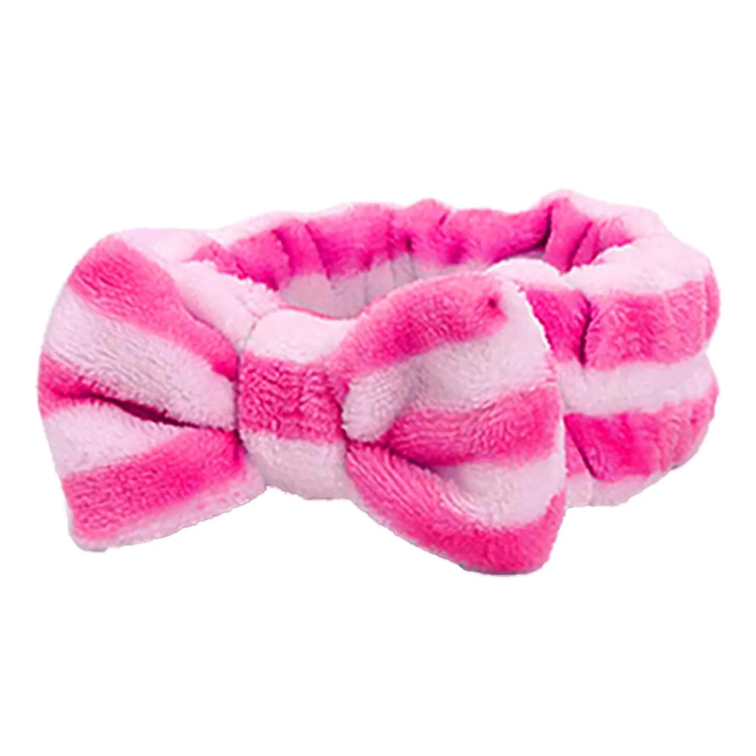 Elastic Hair Band Women Makeup Cosmetic Spa Hair Band Soft Coral Fleece Hair Band for Washing Face