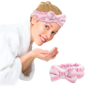 Elastic Hair Band Women Makeup Cosmetic Spa Hair Band Soft Coral Fleece Hair Band for Washing Face
