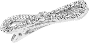 Elegant Rhinestone Duckbill Hair Clips for Women Fashionable Hair Accessories Versatile Bow Hairstyles