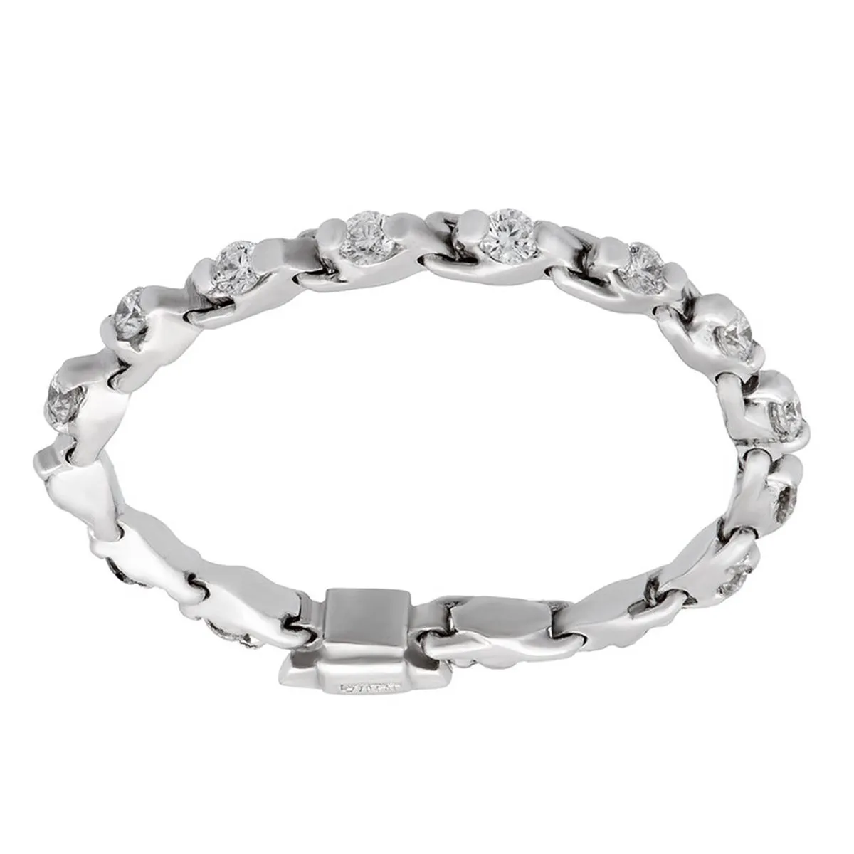 Estate White Gold Diamond Eternity Ring