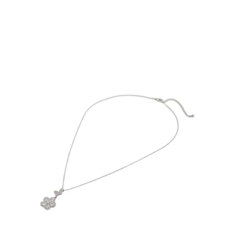 ESTRY NECKLACES - SILVER/CLEAR MULTI