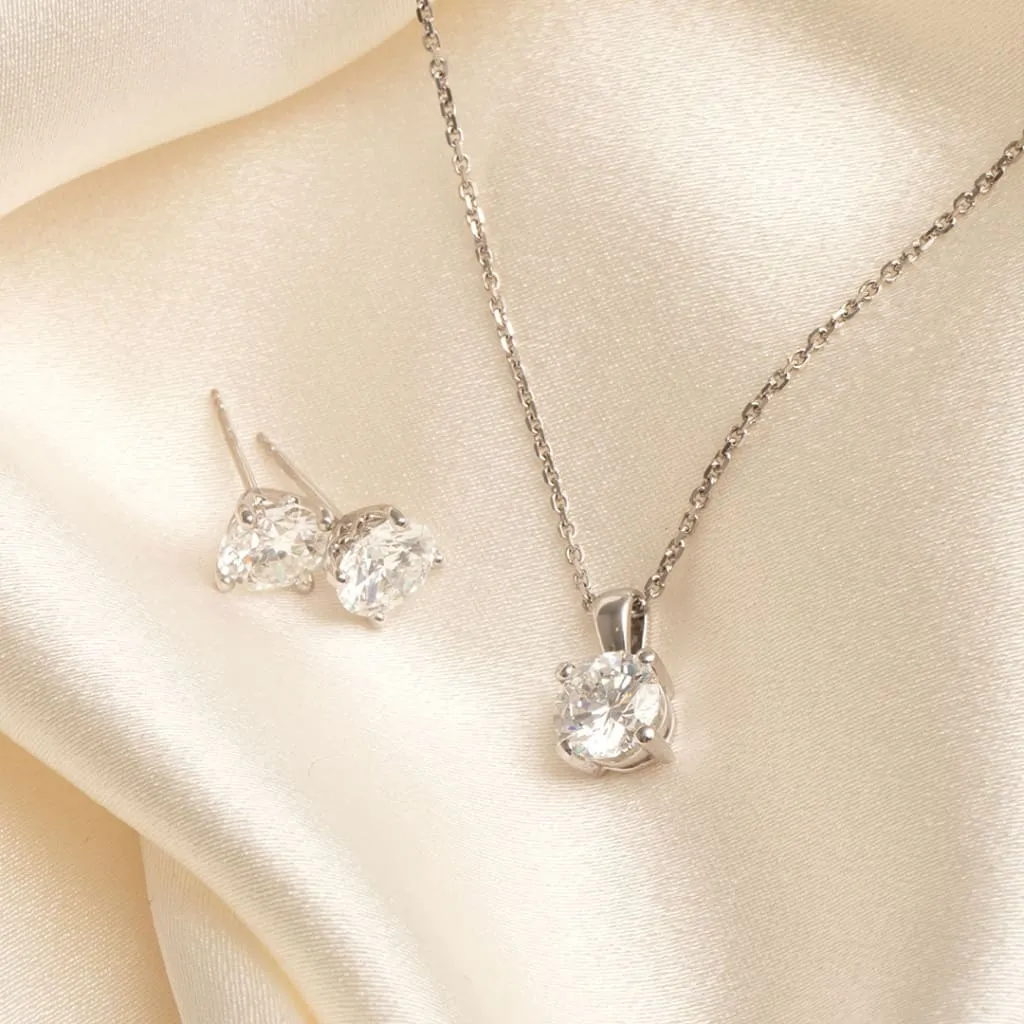 Eve - Lab Grown Diamond Necklace 1.00ct | 18ct Gold