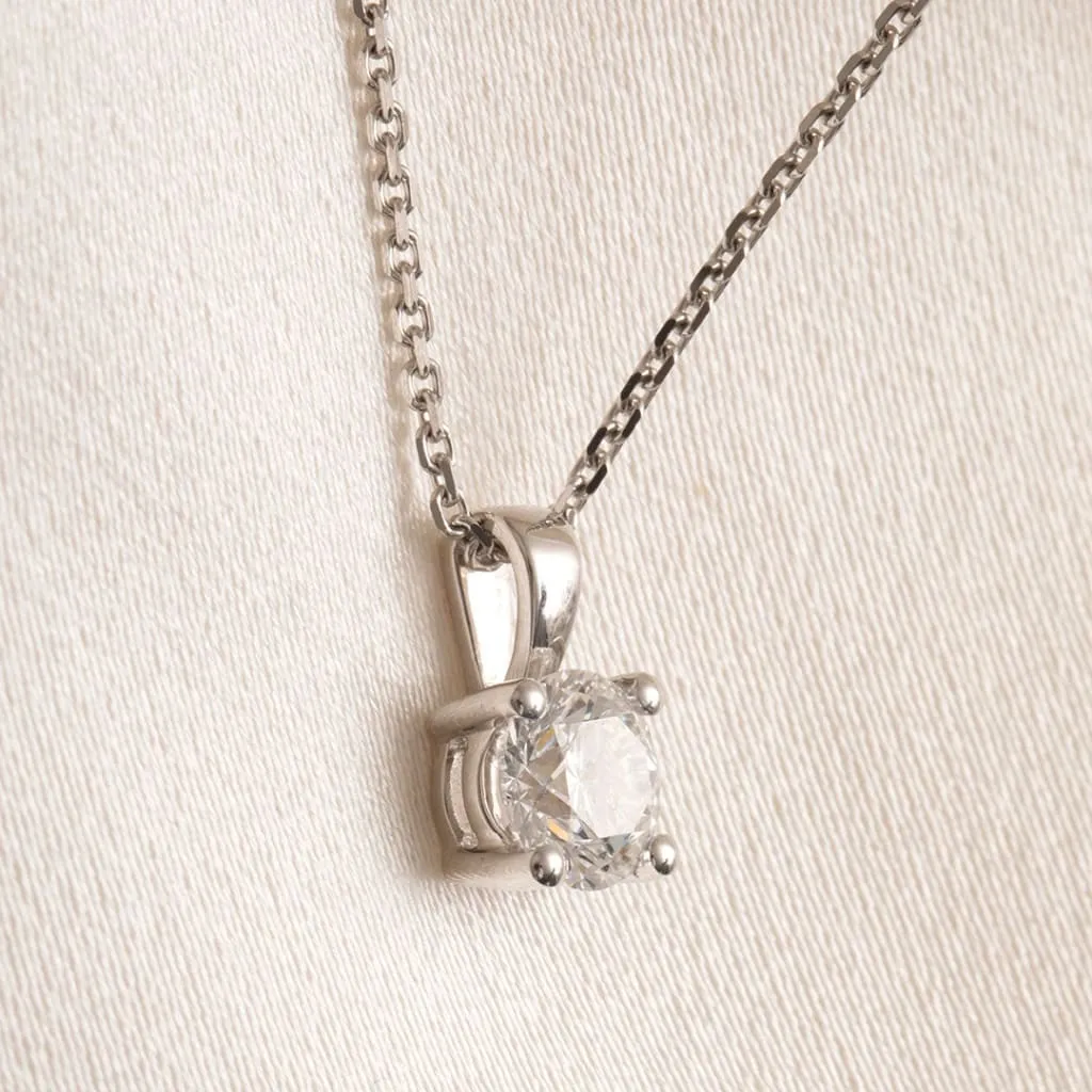 Eve - Lab Grown Diamond Necklace 1.00ct | 18ct Gold