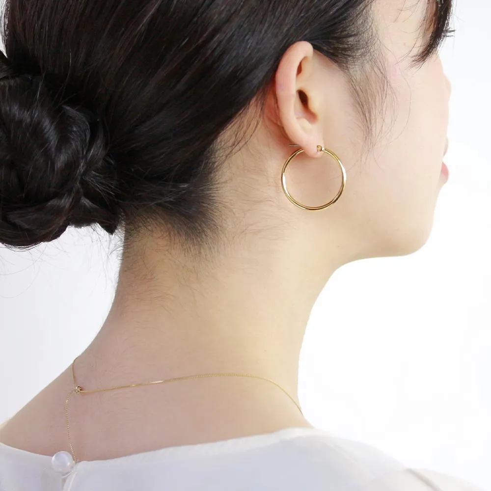 Everyday Simple Hoop Earrings